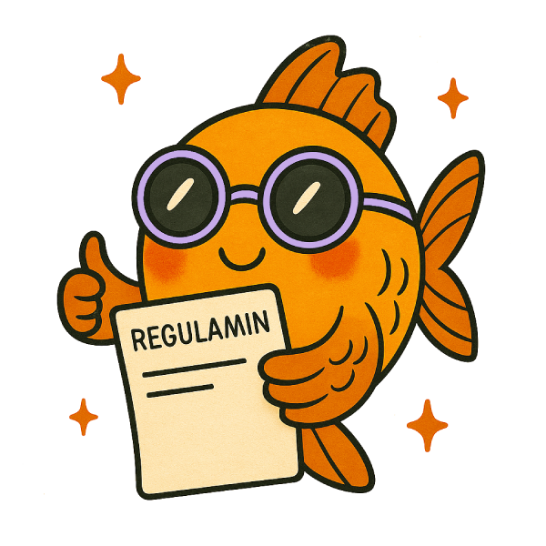 Rybka Vibepicki Trzymajaca Regulamin