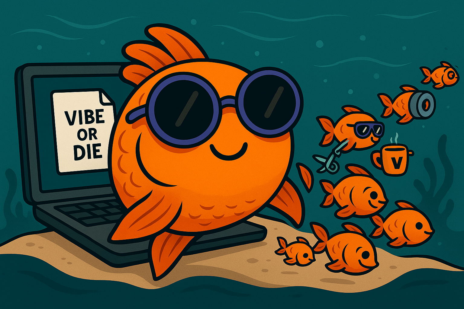 Szczep Kretywnych Rybek Vibepic