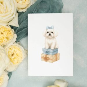 Kartka Pies Maltanczyk