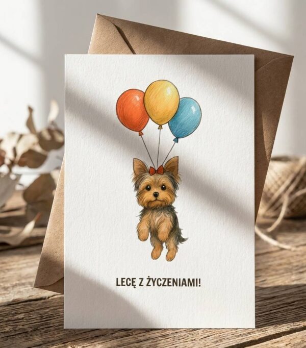 Pisek York Kartka Na Urodziny