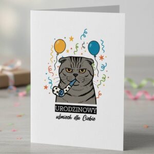 Kartka Kot Brytyjski