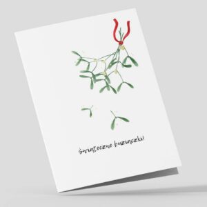 Kartka Boze Narodzenie Jemiola Mockup