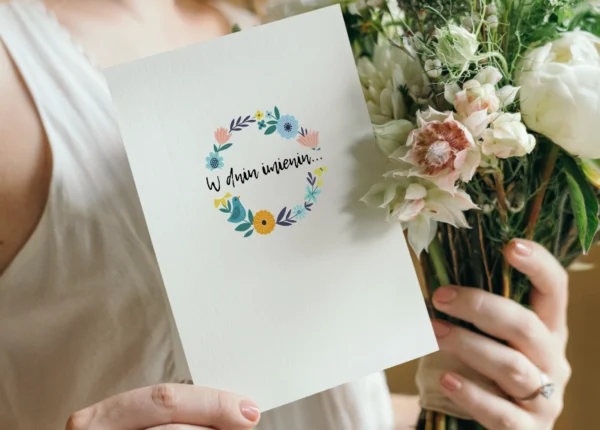 Kartka Imieninowa Kwiaty Folk Mockup (2)