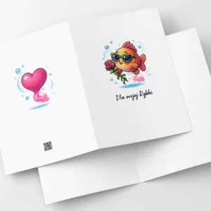 Kartka Walentynkowa Dla Mojej Rybki