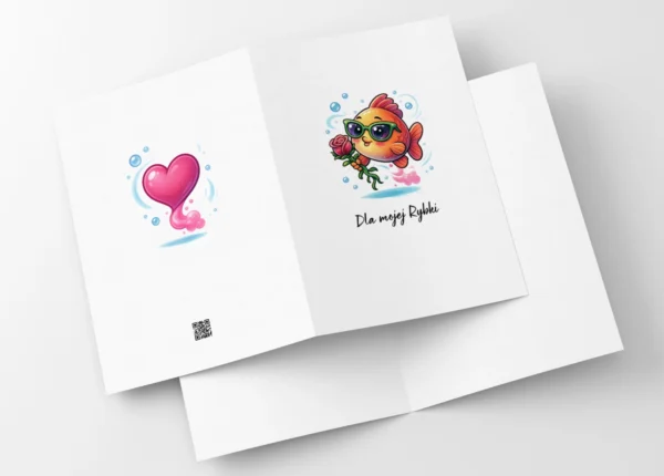 Kartka Walentynkowa Dla Mojej Rybki