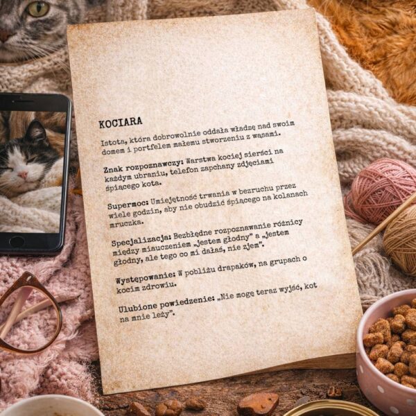 Kartka Kociara Definicja Slowa