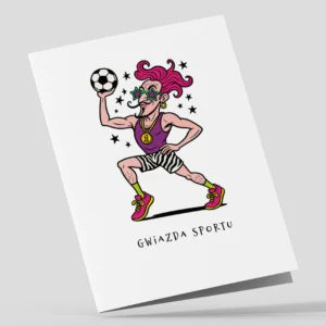 Kartka Dla Pilkarza Eksceentryk