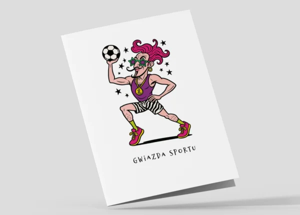 Kartka Dla Pilkarza Eksceentryk