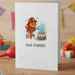 Kartka Urodzinowa Dla Strazaka Rybka Vibepic