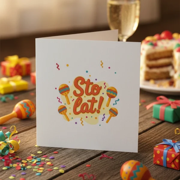 Kartka Urodzinowa Meksykanska Fiesta I Marakasy Min