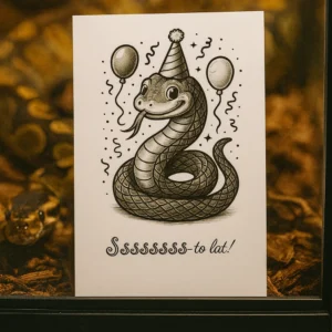 Kartka Waz Terrarium