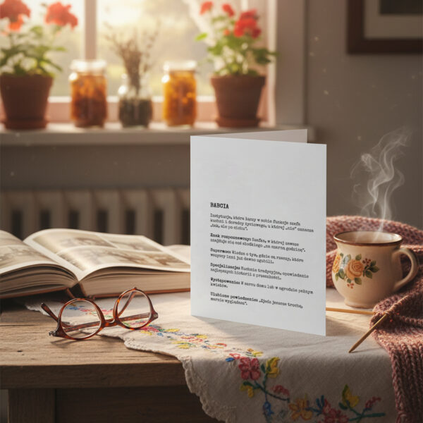 Babcia Kartka Do Druku Podglad