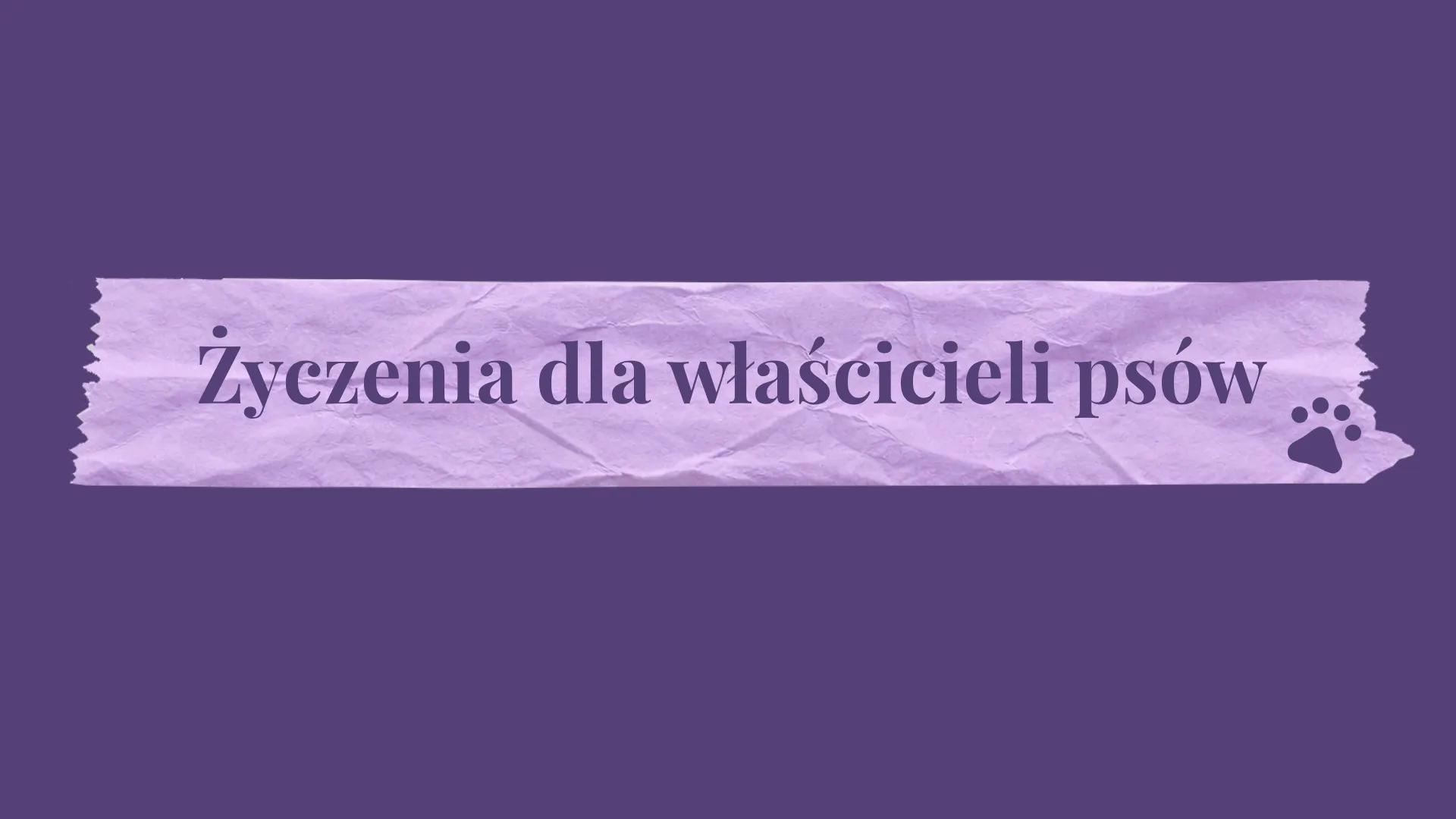 Wierszyki urodzinowe dla właścicieli psów