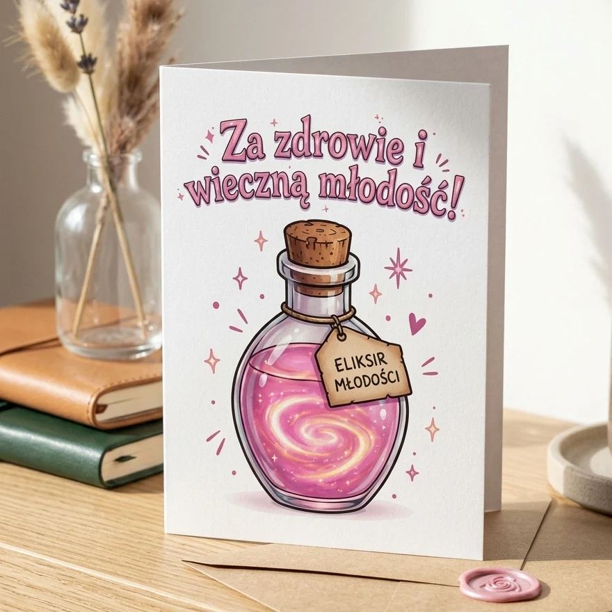 Eliksir Zdrowie Wieczna Mlodosc Urodziny